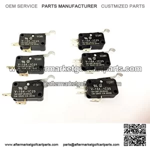 6 Pack Switch 2 & 3 Prong 1014807 1014808 for Club Car Golf Cart DS & Precedent