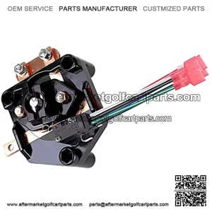 Golf Cart Forward and Reverse Switch Assembly w/3 Switch for Club Car DS Electric 1983.5 - up 36 Volt with Resistors