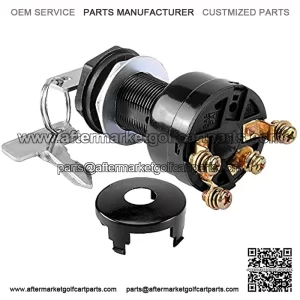 Golf Cart Ignition Key Switch for Club Car DS 1996-up OEM# 101826301