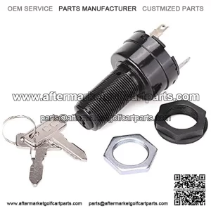 Starter Switch for Club Car Precedent 102508601, Golf Cart Ignition Switch Electric 2004+ 2 Terminal