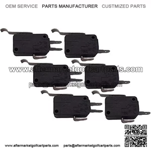 (6 Pack) Golf Cart Switch Fit Club Car Golf Cart 2 & 3 Prong #s 1014807 1014808 DS & Precedent