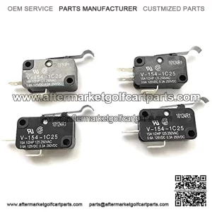 GOLF CART SWITCH 4 Club CAR 2 & 3 Prong 1014807 1014808 DS & Precedent