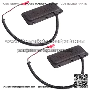 Universal Golf Cart Brake Light Switch Brake Pad Switch for Club CAR Yamaha (2 PCS)