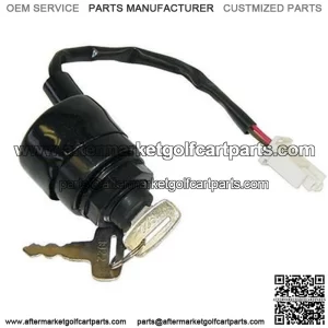 Yamaha G11-G21 Key Switch (For 4-cycle Gas & 36V Electric 1996-2004)