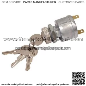 EZGO Key Switch - 2 Terminal w/ Mixed Key Codes