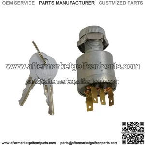 EZGO Golf Cart 4-Terminal/3 Position Key Switch