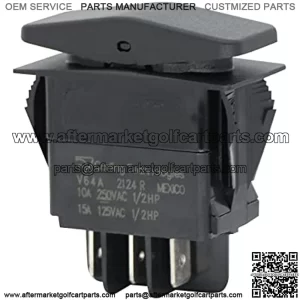 48V Electric Golf Cart Forward/Reverse Switch Fits Club Car DS and Precedent PowerDrive Plus 1996 and Newer 101856001 101856002