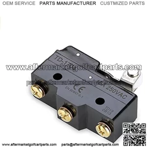 Micro Limit Switch for EZGO TXT Marathon Medalist 1983-1996 Gas & 1965-up Electric(Non-PDS) Golf Cart, Replaces OEM 10606-G1 10606-G2 17928G1 31535G1