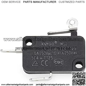 Accelerator Pedal Box Micro Switch for EZGO TXT 1994-up Gas(4 Cycle) & Electric(Non-DCS) Golf Cart, OEM# 25861G01 25861-G01