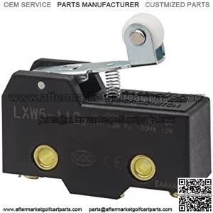 Marathon 3 Terminal Micro Switch with Roller for EZGO TXT Golf Cart, OEM 10606-G1 10606-G2 17928-G1 31535-G1