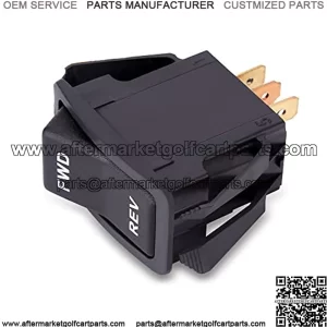 EZGO TXT Forward Reverse Switch Medalist Key Switch Plate with Forward and Reverse Switch, USB Charger Socket, Voltmeter for EZGO TXT PDS 2003-up 74323G01 74323-G01