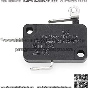 Accelerator Pedal Box Micro Switch for EZGO TXT 1994-up Gas(4 Cycle) & Electric(Non-DCS) Golf Cart, OEM# 25861G01 25861-G01