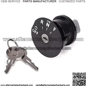 Starter Ignition Key Switch for EZGO RXV 2008-up Electric Golf Cart, OEM# 605637, 609682, 611283