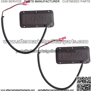 Golf Cart Brake Light Switch/Brake Pad Switch Universal for Club CAR EZGO and Yamaha Models (2 Packs)