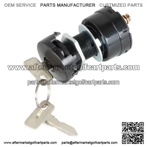 New Ignition Key Switch For Club Car DS Electric -36V / 48V - 1996 & Up