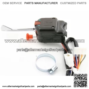 Golf Cart 8 Wire Turn Signal Switch For Club Car For EZGO For Hot Rod 12v