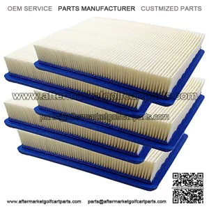 5PCS Air Filter Replacement For Club Car 1015426 4-cycle DS gas golf cart FE290 FE350 1992/CLUB CAR 1015426 STENS 100-659 SUNBELT B1SB8331 Prime Line 7-08328