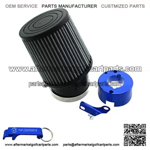 Air Filter + Adapter For 11Hp 13Hp Honda GX340 GX390 Clone Engine Go Kart Predator 301cc 420cc Golf Carts Mud Boats Racing Lawnmowers Minibikes Powered Paragliders GX270s 13/15hp Chinese OHVs