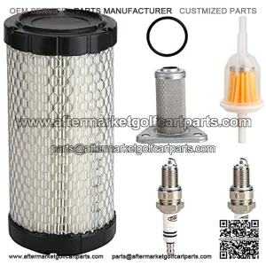 Golf Cart Tune Up Kit for EZGO TXT 2005-2009, EZGO RXV 2008-up, EZGO ST350 Workhorse 1996-Up Gas Vehicles