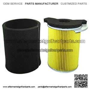 Air Filter Tune Up Kit for Yamaha Golf Cart 1978-1989 G1 ( 2 Cycle )Gas 1995-1996 G14 (4 Cycle )Replace Jf7-14450-01 J10-14417-00