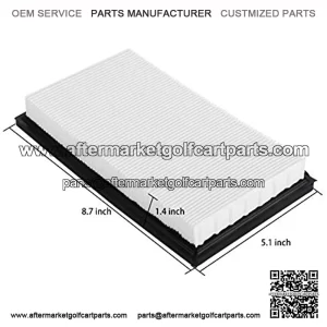 Golf cart E-Z-GO Marathon Air Filter, Golf Cart Gas 4-Cycle Air Filter fit for ezgo 1991-1994 4 Cycle Gas Oil 26855G01
