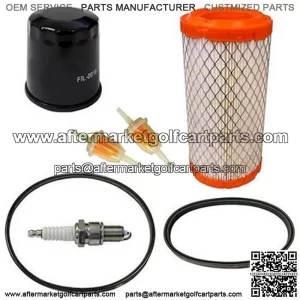 Club Car Precedent Deluxe Tune Up Kit for 4-cycle w/ Oil Filter