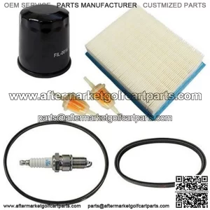 Club Car DS Deluxe Tune Up Kit for 4-cycle Gas (1997+ w/ Oil Filter)