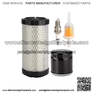 Golf Cart Tune Up Kit for EZGO TXT RXV Gas W/ Kawasaki Engines,Filter Spark Plug