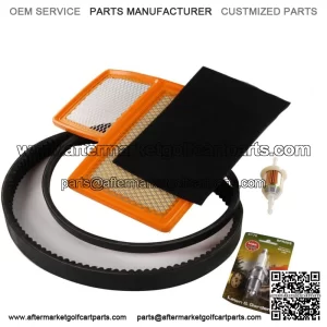 Golf Cart Tune Up Kit For Yamaha G29/Drive 2007-2011 With Belts &   Spark Plug
