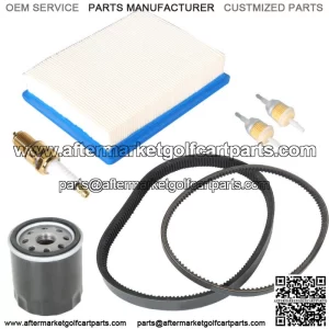 Fits For Club Car DS Maintenance /Tune Up Kit w/Drive Belt Starter Belt 97-04