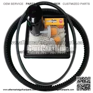 Club Car Gas Golf Cart Tune Up Kit (92-04) Oil Filter Drive & Starter Belt