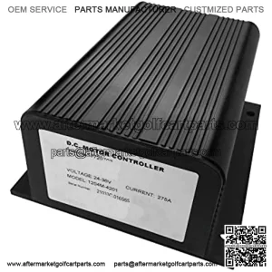1204-027 Programmable DC Series Motor Controller, 1204M-4201 24V-36V 275Amp Compatible with EZGO Golf Cart Replace Curtis