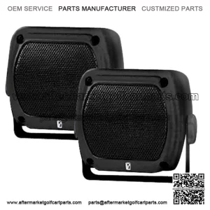Universal Poly-Planar Waterproof Box Golf Cart Speakers