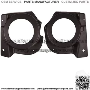 Golf Cart Parts & Accessories EZGO RXV Golf Cart Speaker Pod Kit Set of 2 Black ABS 2008 & Up
