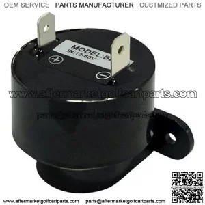 Club Car DS / Precedent Reverse Buzzer (Fits all 1992+, 12V-48V)