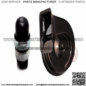 Universal Horn and Floor Panel Mount Horn Button Combo for Golf Carts