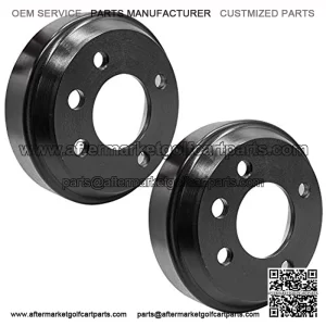 Golf Cart Brake Drum/Hub and Brake Shoes Spring Kit Fits Club Car DS 1981-1994 4263,1011137 101146302 101816301
