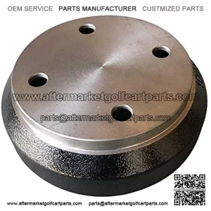 Performance Plus Carts Club Car DS and Precedent Golf Cart Brake Drum - Fits 1995-Up