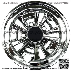 Golf CART HUBCAPS HUB CAPS FITS Yamaha Club CAR EZ-GO 8"