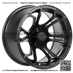 12x7" GTW Spyder Golf Cart Wheel