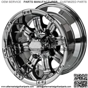 Revenge 10x7 Casino Mirror Golf Cart Wheel 3:4 Offset