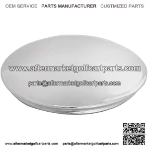 20050 Chrome Hub Cap for Towing Truck, Golf Cart and Trailer with 8 Inches Wheel