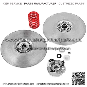 Secondary Driven Clutch Kit with Heavy Duty Spring for Yamaha Golf Cart G2 G8 G9 G11 G14 G16 G20 G21 G22 G28 1985-2007