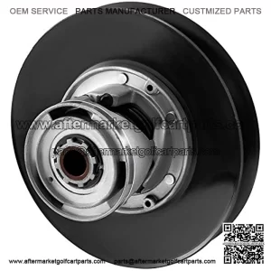 Golf Cart Driven Clutch Fit for EZGO 2-Cycle 1976-88 Gas Models Torque Driven Clutch Primary Driven Clutch, with Movable Sheave, Heat-Treated Center Shaft
