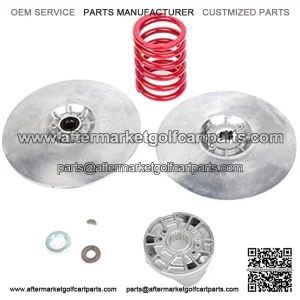 Driven Clutch with Red Spring for Y-amaha Golf Cart Gas 4 Cycle G2/G8/G9/G11/G14/G16/G20/G21/G22