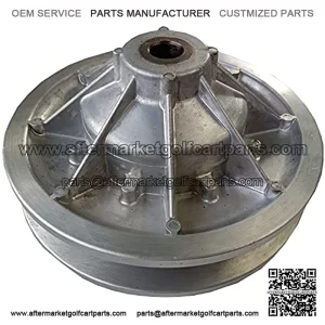 Golf Cart Accessories Driven Clutch Assembly fits EZGO Gas(4 Cycle) 1991.5-2009 with Twin Cylinder Robins Engine 36 Degree #26301-G01 26301-G02