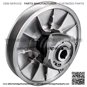 Golf Cart High Torque Driven Clutch for Club Car DS & Precedent 1997 to Up Club Car 4-Cycle Gas Golf Cart Model, Silver