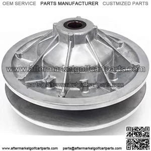 Secondary Rear Driven Clutch for EZGO Gas Golf Cart 4-Cycle 1991-2009 & 2-Cycle 1989-1994, Replace OEM# 25244G1; 25632G01/G02/G03; 26301G01/G02, 36 Degree