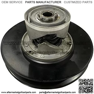 Golf Cart Driven Clutch Fit for EZGO 1976-1988 2-Cycle Gas Models, Rear Secondary Clutch, 14694-G1, 15499-G1, 23191-G1