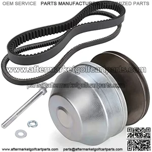 Starter Generator & Drive Belt Kit and Primary Drive Clutch for Yamaha G2, G8, G9, G14, G16, G22 Golf Cart